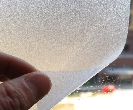 黄山玻璃门外面粘广告用什么材料好？