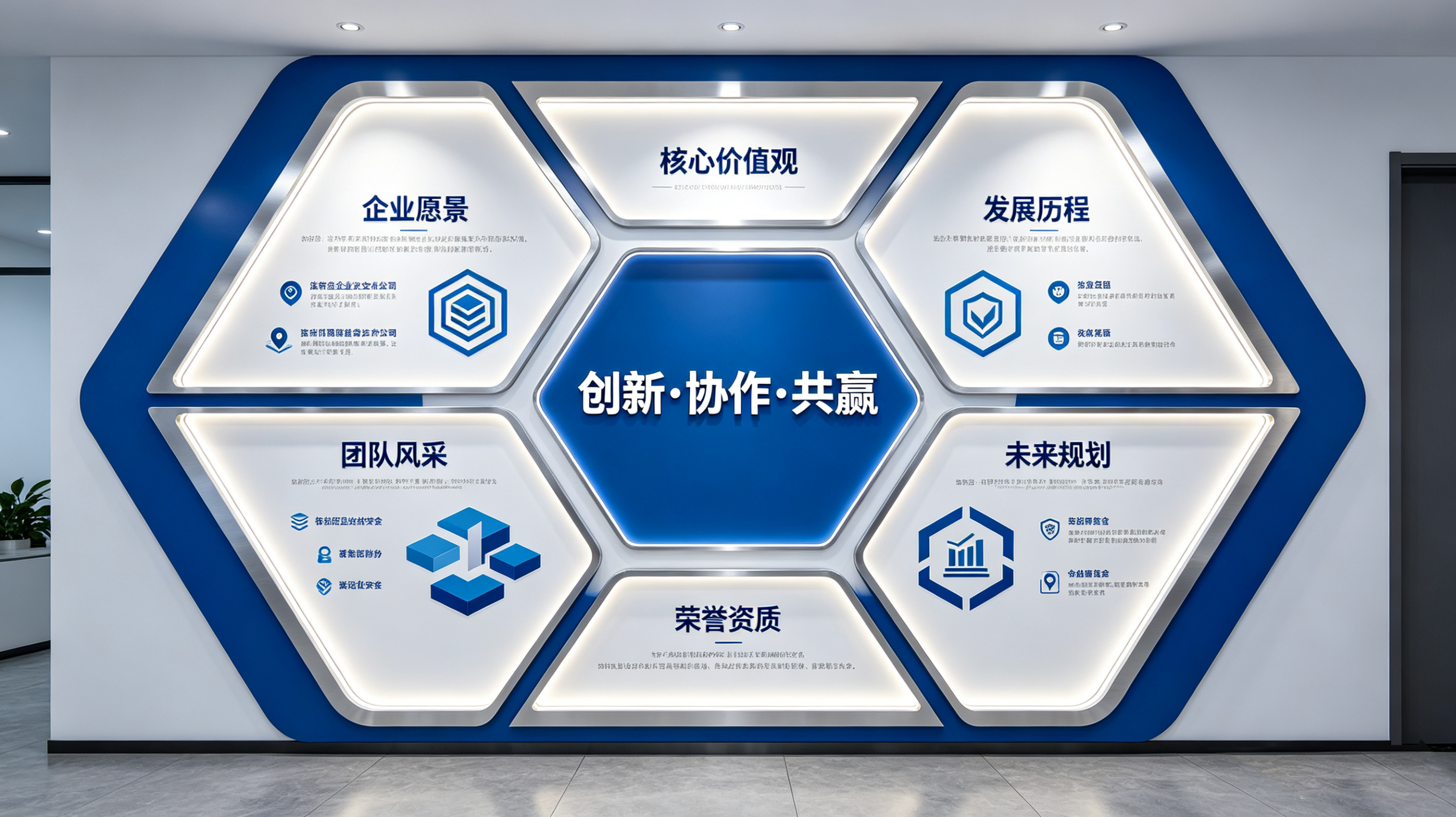 黄山企业文化墙六边形避坑指南（新手常犯5个错误）